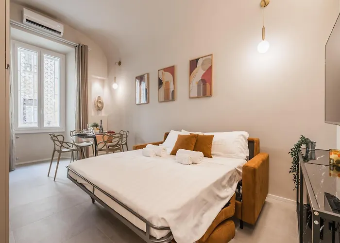 The Rent - Modern Two-bedroom In Esquilino Area Apartment